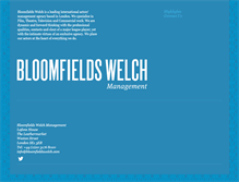 Tablet Screenshot of bloomfieldsmanagement.com